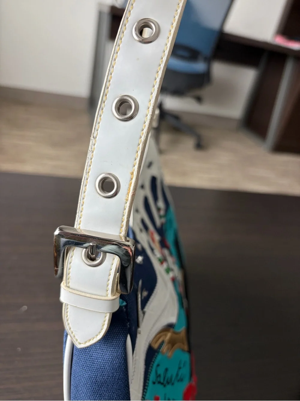 Braccialini Cartoline Venezia italian hobo handbag